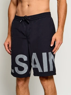 AllSaints Szorty kąpielowe Biggy | Regular Fit czarny