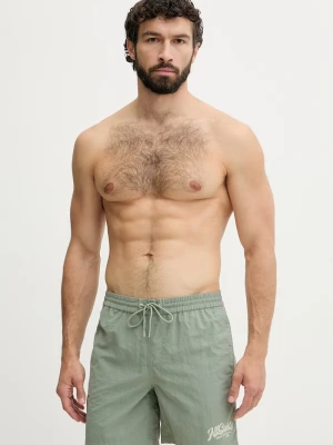 AllSaints szorty kąpielowe męskie ODYSSEY zielony