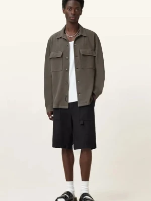 AllSaints szorty TALBOT męskie kolor czarny M008TC