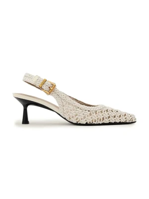 AllSaints szpilki Violet Slingback biały