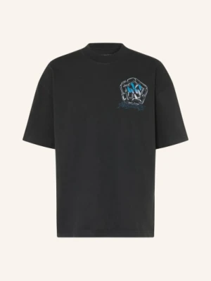 Allsaints T-Shirt Affix schwarz czarny