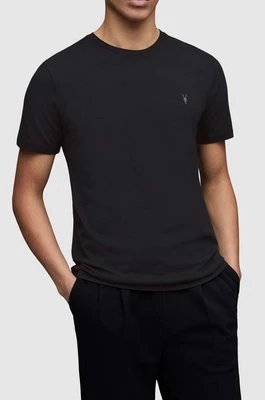 AllSaints t-shirt bawełniany (3-pack) BRACE SS CREW kolor czarny gładki MD130M