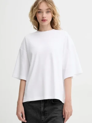 AllSaints t-shirt bawełniany AMELIE damski kolor biały W195JA