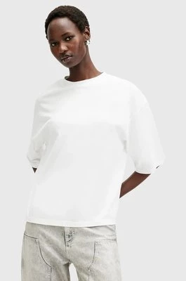 AllSaints t-shirt bawełniany AMELIE kolor biały W124JB