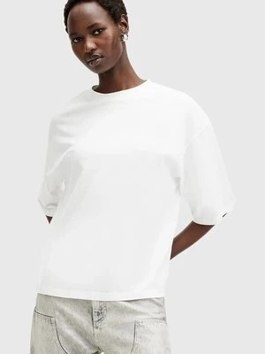 AllSaints t-shirt bawełniany AMELIE kolor biały W124JB