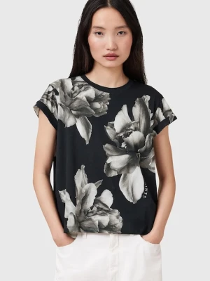 AllSaints t-shirt bawełniany ANNA damskie kolor czarny W213JC