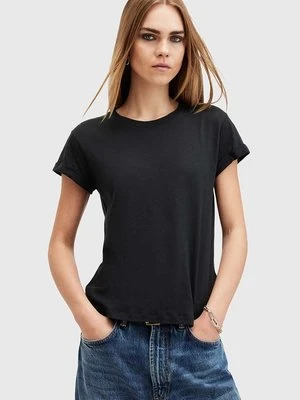 AllSaints t-shirt bawełniany ANNA TEE damski kolor czarny W238JB