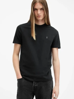 AllSaints t-shirt bawełniany BRACE czarny