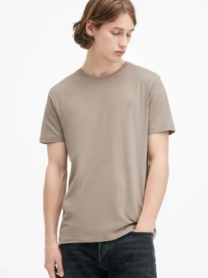 AllSaints t-shirt bawełniany BRACE szary