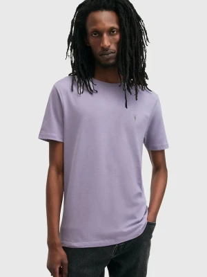 AllSaints t-shirt bawełniany BRACE fioletowy