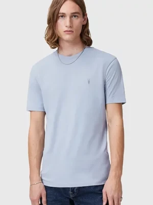 AllSaints t-shirt bawełniany BRACE kolor niebieski M030JB