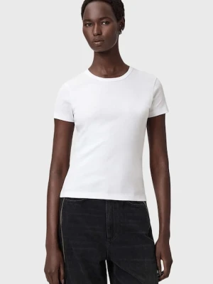 AllSaints t-shirt bawełniany damski kolor biały W285JC