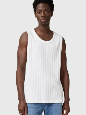 AllSaints t-shirt bawełniany DENVER męski kolor biały M003JC