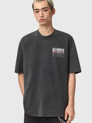 AllSaints t-shirt bawełniany GRAPHENE