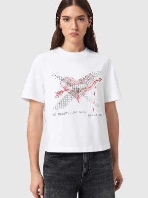 AllSaints t-shirt bawełniany HEARTACHE
