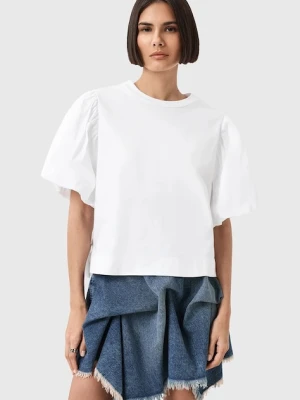AllSaints t-shirt bawełniany JESS damskie kolor biały W031JD