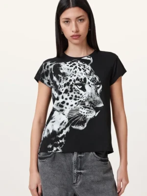 AllSaints t-shirt bawełniany KIARA ANNA damskie kolor czarny W155JC