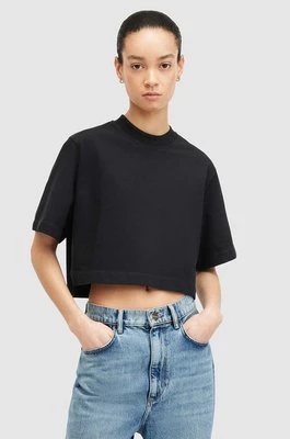 AllSaints t-shirt bawełniany LOTTIE TEE damski kolor czarny W132JA