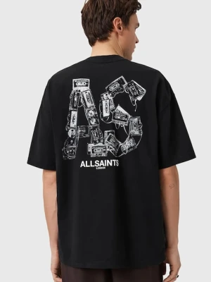 AllSaints t-shirt bawełniany MIXTAPE