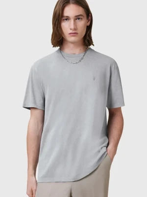 AllSaints t-shirt bawełniany SAKA męski kolor szary gładki M016JC