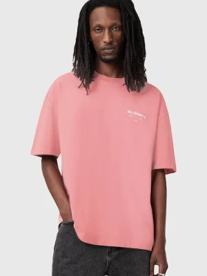 AllSaints T-shirt oversize męski bawełniany