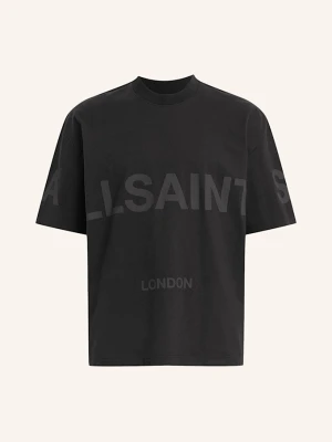 Allsaints T-Shirt Biggy schwarz CZARNY