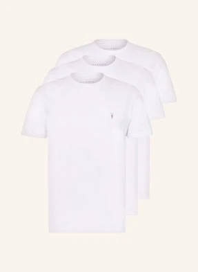 Allsaints T-Shirt Brace Ss, 3 Szt. weiss