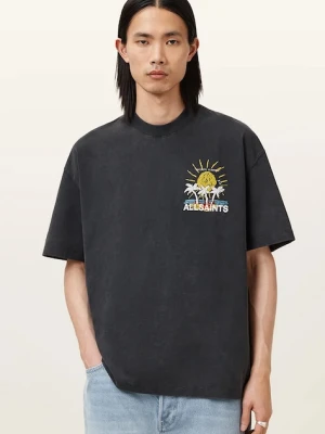 AllSaints t-shirt COVE męski kolor czarny M061PC