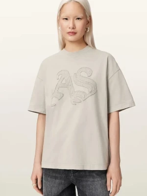 AllSaints T-shirt damski bawełniany INSIGNIA