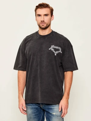 AllSaints T-shirt DRIP | Relaxed fit czarny