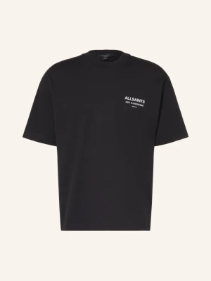 Allsaints T-Shirt Eliana Etta schwarz CZARNY
