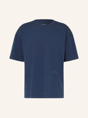 Allsaints T-Shirt Maddox blau GRANATOWY