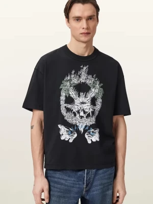 AllSaints T-shirt męski bawełniany PALM