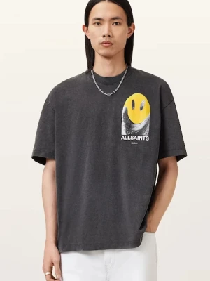 AllSaints t-shirt PARTY męski kolor czarny M062PC