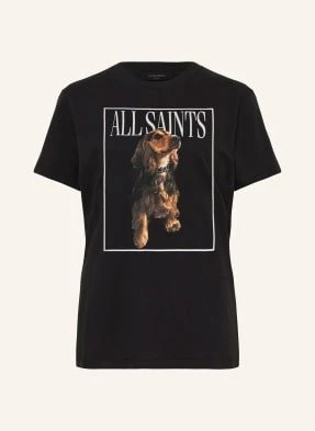 Allsaints T-Shirt Pepper schwarz