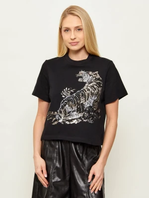 AllSaints T-shirt POUNCE LISA | Loose fit czarny