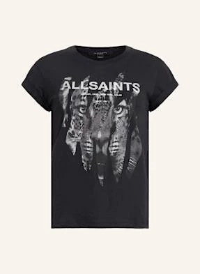 Allsaints T-Shirt Riproar schwarz