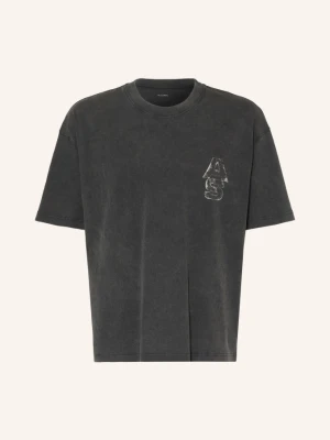 Allsaints T-Shirt Roller schwarz CZARNY