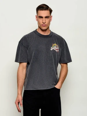 AllSaints T-shirt ROQUE | Oversize fit czarny