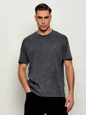 AllSaints T-shirt SAKA | Relaxed fit grafitowy