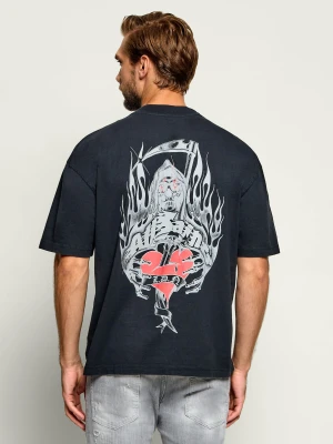 AllSaints T-shirt Scimitar | Loose fit czarny