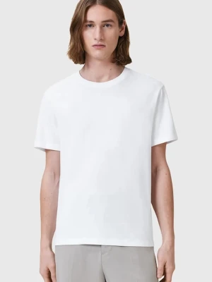AllSaints t-shirt SLATER męski kolor biały gładki M009JC