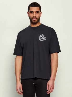 AllSaints T-shirt TERRA | Oversize fit czarny