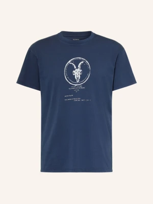 Allsaints T-Shirt Tier Hale blau