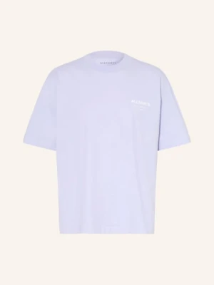 Allsaints T-Shirt Underground blau