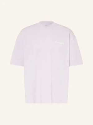 Allsaints T-Shirt Underground lila
