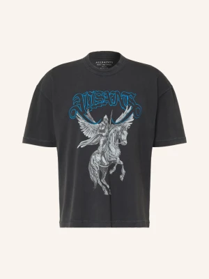 Allsaints T-Shirt Vanguard schwarz czarny