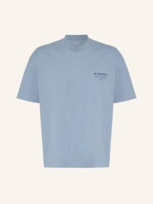 Allsaints T-Shirt Xander blau