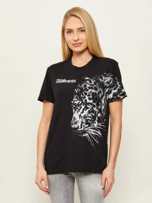 AllSaints T-shirt ZAYA | Relaxed fit czarny