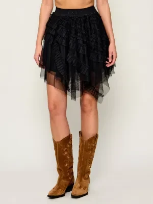 AllSaints Tiulowa spódnica JAYDE
